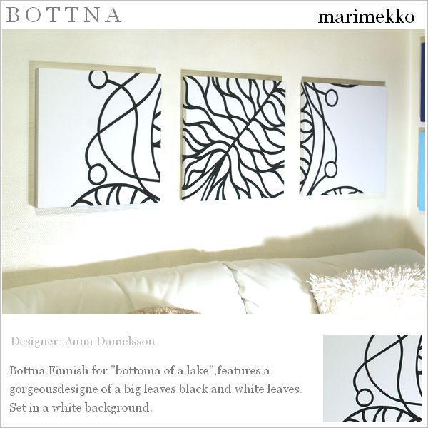 マリメッコファブリックパネル Marimekko Bottna 40 40ｃｍ 3枚組 白黒 ボットナ 北欧 インテリア 壁掛け ファブリックパネル専用フック無料 Buyee Buyee Japanese Proxy Service Buy From Japan Bot Online