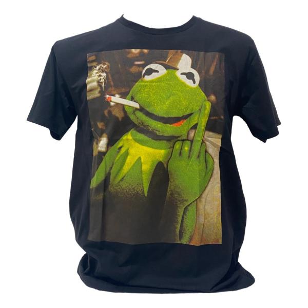 【新品】BECK カエルイラスト Tシャツ Lサイズ 新品】BECK カエルイラスト Tシャツ Lサイズ