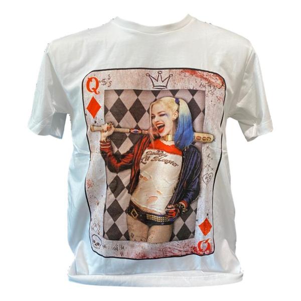 HARLEY QUINN Tシャツ　Mサイズ　ハーレイクイン　フェード HARLEY QUINN Tシャツ Mサイズ ハーレイクイン フェード SR11A4