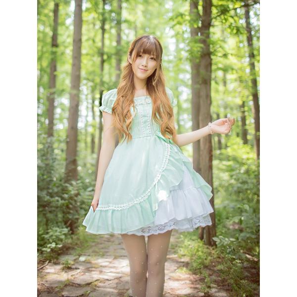ロリータ ワンピース 夏 ロリィタ フレア フリル 清楚 かわいい ピンク レッド S Xl Buyee Buyee 日本の通販商品 オークションの入札サポート 購入サポートサービス