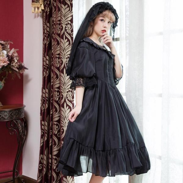 ワンピース ドレス ロリータ ゴスロリ 可愛い ゆめかわいい ホワイト ブラック Buyee Buyee 日本の通販商品 オークションの代理入札 代理購入