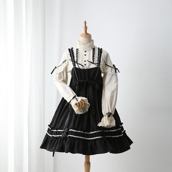 ワンピース ブラウス ロリータ 2点セット シャツ ジャンパースカート ソフトシスター おまけ付 Buyee Buyee Japanese Proxy Service Buy From Japan Bot Online