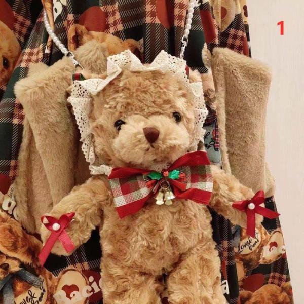 ロリータ バッグ ポシェット ぬいぐるみ 甘ロリ ロリィタ レディース