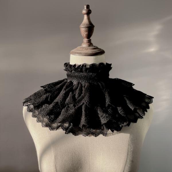 ゴスロリ ゴシック ロリータ つけ襟 付け襟 襟 衿 ネックカバー レース