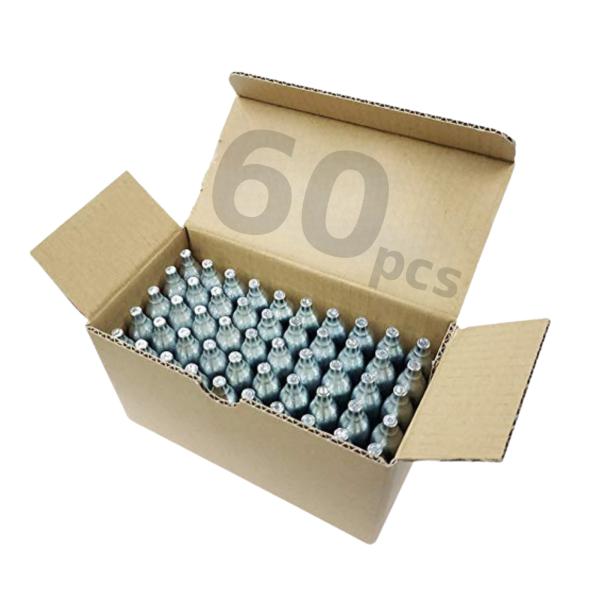 お得‼︎ バトン　CO2 カートリッジ 12g 100本　ボンベ 130万本突破 CO2 カートリッジ ボンベ GBB エアガン 12g 60本セット