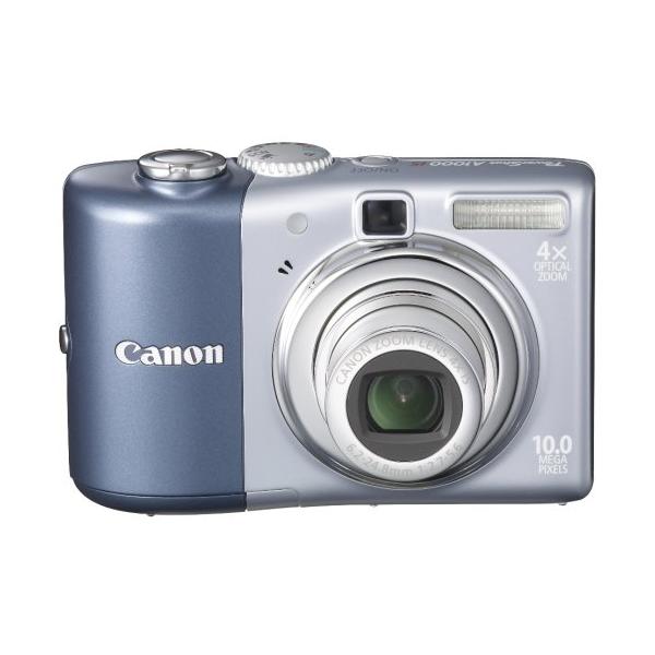 Canon デジタルカメラ PowerShot (パワーショット) A1000 IS ブルー A1000IS(BL)