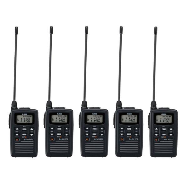 ALINCO インカム アルインコ ALINCO DJ-CH272L 5台セット 特定小