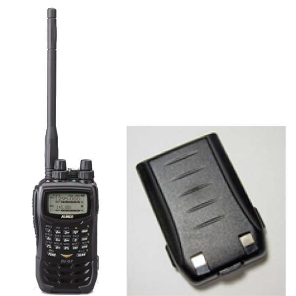 生産終了品　アルインコ　トリプルバンド144/430/1200MHz FM　1〜5Wトランシーバー　DJ-G7　5W　EBP-73セット