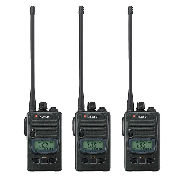 ALINCO DJ-P221 トランシーバー 3台セット 楽天市場】アルインコ DJ-P221A 3台セット 特定小電力 トランシーバー