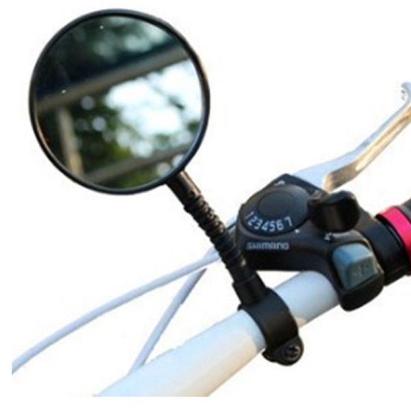 ミラー 鏡 自転車 サイクルミラー ミニ バックミラー セーフティミラー ハンドルバー取付け 後方確認