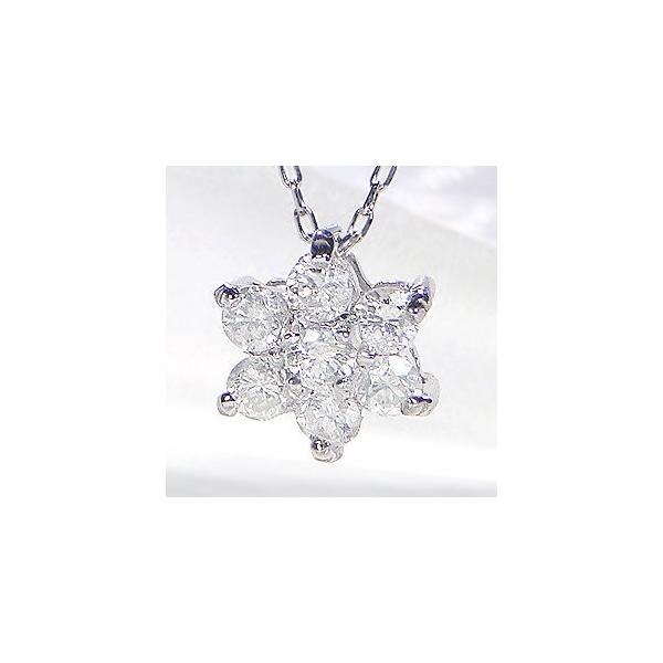 K18 Wg ゴールド ネックレス ペンダント ダイヤモンド ダイヤ フラワー 花 人気 可愛い 0 2ct 18k 18金 Al 0148 Buyee Servis Zakupok Tretim Licom Buyee Pokupajte Iz Yaponii