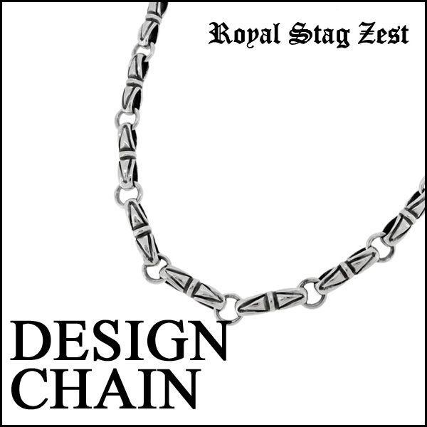 Royal Stag Zest メンズ ネックレス ブランド シルバー パターン