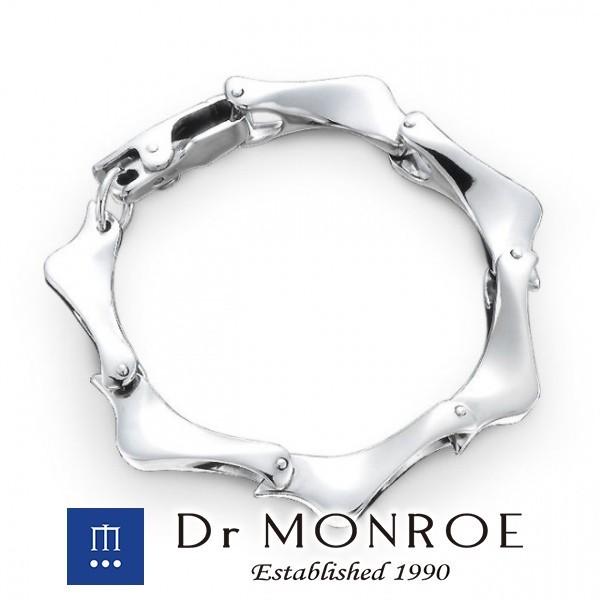 Dr Monroe ブレスレッド メンズ ブランド シルバー シンプル モード スタイリッシュ ドクターモンロー Erhamah Com