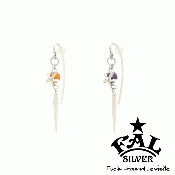 FAL ピアス メンズ ブランド 片耳 シルバー シューティングスターAF