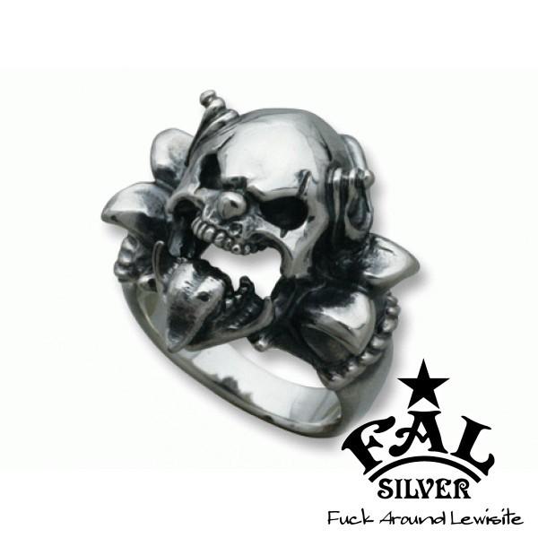F.A.L スウィルリング リング スカル ピエロ トランプ ジョーカー FAL リング メンズ ブランド 指輪 シルバー ルーズスウィル