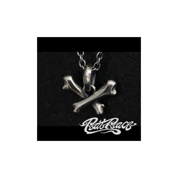 RAT RACE ペンダントヘッド メンズ ブランド シルバー クロスボーン