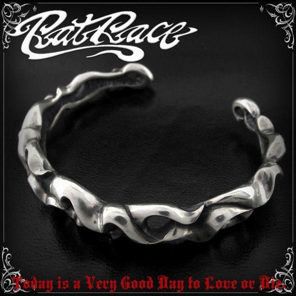 Rat Race バングル メンズ ブランド シルバー ライズ フレア シルバー925 メンズバングル ブレスレッド ラットレース Supersport Tn