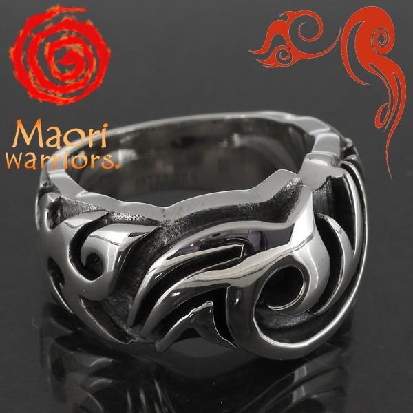 Maori warriors リング メンズ ブランド 指輪 シルバー トライバル 