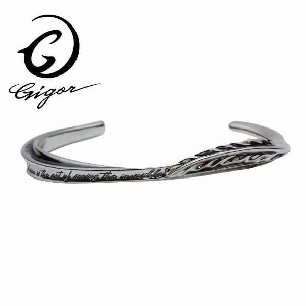 gigor オーバレスバングル silver925 GIGOR バングル メンズ ブランド シルバー オーバレスバングル
