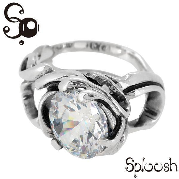 Sploosh リング メンズ ブランド 指輪 シルバー ジルコニア 1-9号 シルバー925 メンズリング シルバーリング スプルーシュ