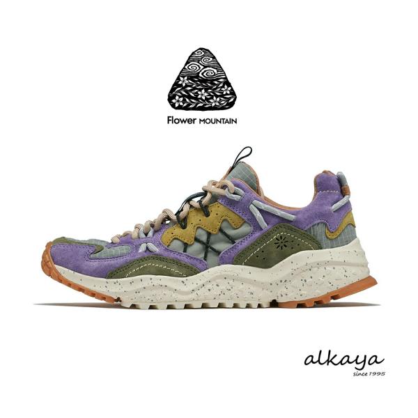 Flower MOUNTAIN フラワー マウンテン YAMABUSHI ヤマブシ PURPLE / GRAY パープル／グレー　 スニーカー 靴 フラワーマウンテン 返品交換送料無料