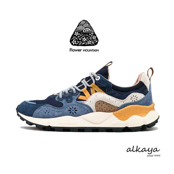 Flower MOUNTAIN フラワー マウンテン　YAMANO3 ヤマノ3 NAVY ネイビー　 スニーカー 靴 フラワーマウンテン 返品交換送料無料