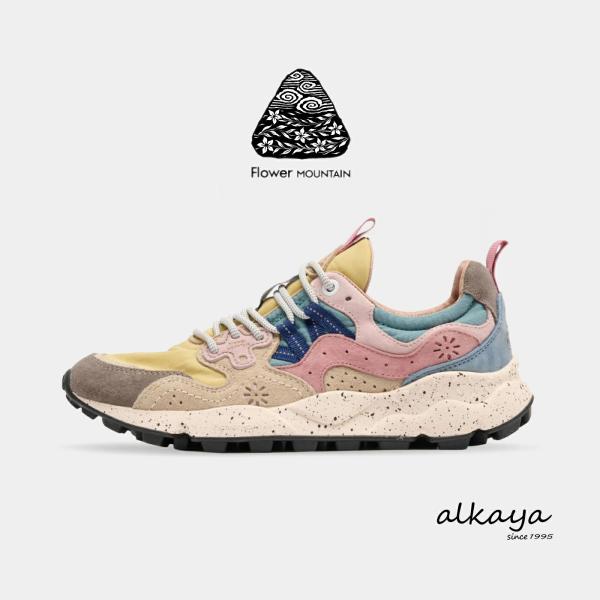 Flower MOUNTAIN フラワー マウンテン　YAMANO3 ヤマノ3 PALE YELLOW/PINK/BLUE ペールイエロー/ピンク/ブルー 返品交換送料無料