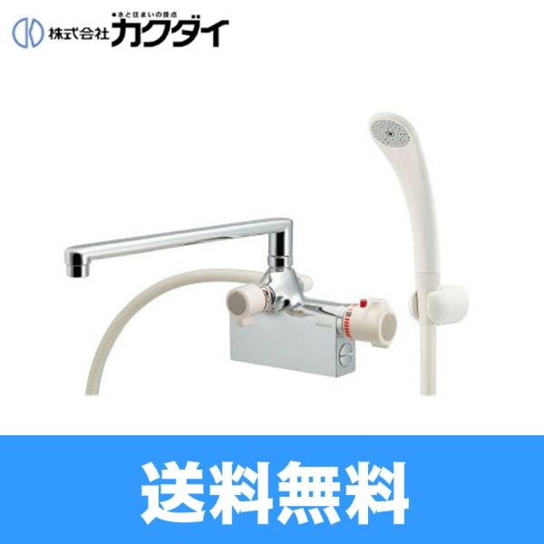 カクダイ サーモスタットシャワー混合栓(デッキタイプ) 175-007 カクダイ サーモスタットシャワー混合栓(デッキタイプ) 175-007