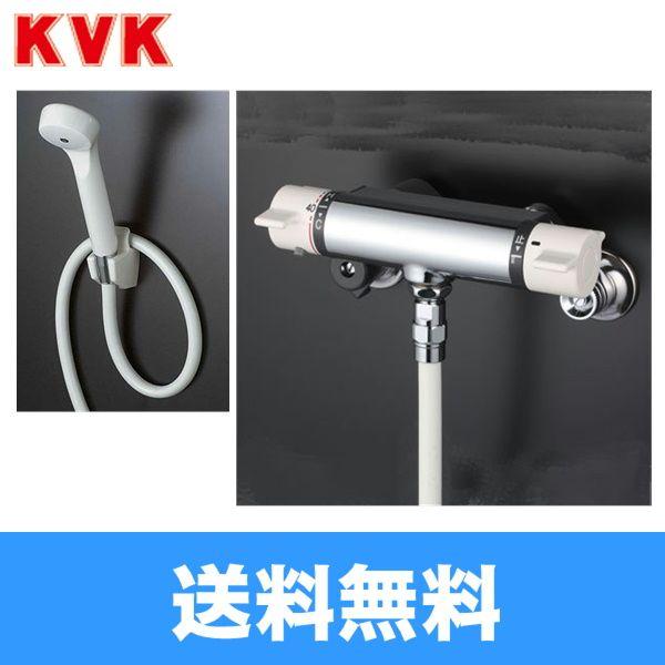 KVK サーモスタット式シャワー(シャワー専用) KF800F (水栓金具 KVK サーモスタット式シャワー(シャワー専用) KF800F (水栓金具