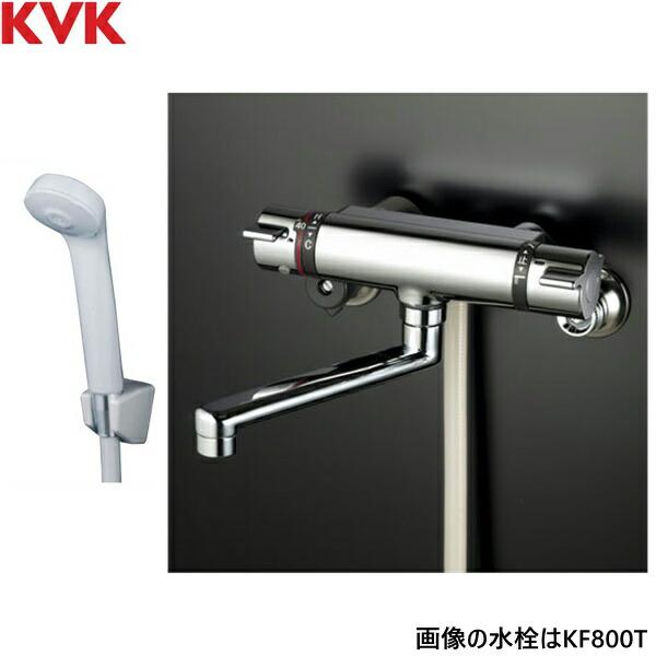 KVK サーモスタット式シャワー 80mmパイプ付(寒冷地用) KF800WTN (水栓 