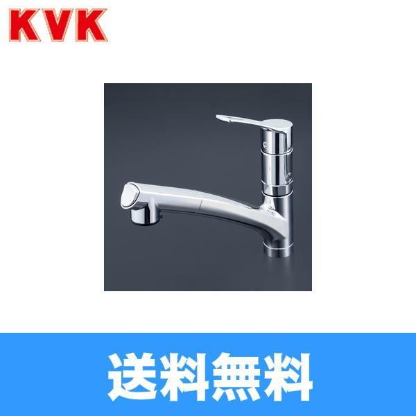 KVK 流し台用シングルレバー式シャワー付混合栓 KM5021TTN (水栓 KVK 流し台用シングルレバー式シャワー付混合栓 KM5021TTN (水栓