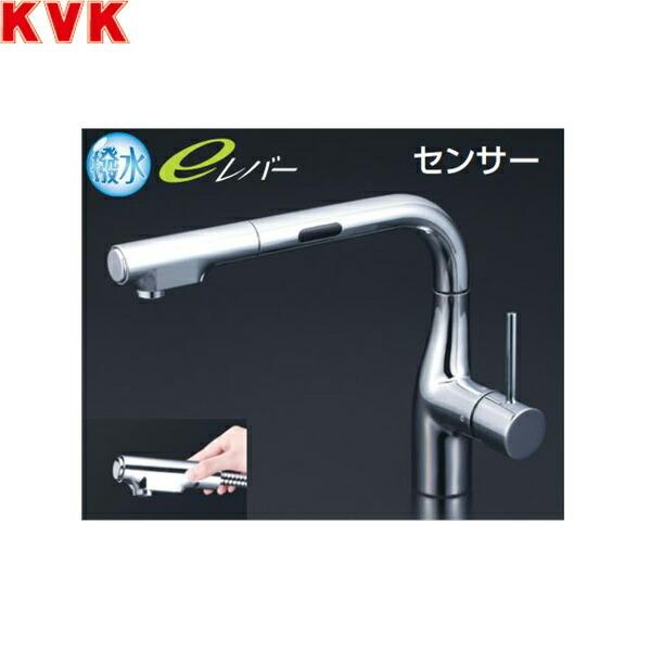 KVK シングルシャワー付混合栓(センサー付) 撥水 KM6111ECHS (水 KVK シングルシャワー付混合栓(センサー付) 撥水 KM6111ECHS (水