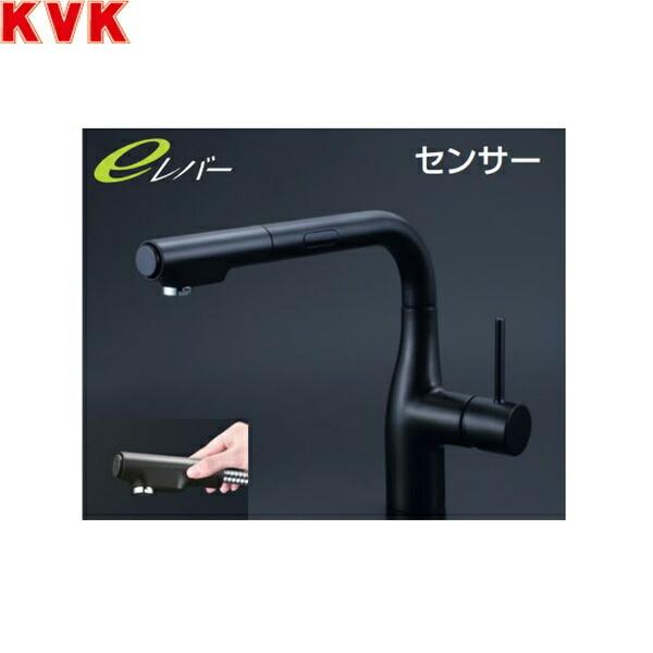 KVK シングルシャワー付混合栓(センサー付)(eレバー) マット KVK シングルシャワー付混合栓(センサー付)(eレバー) マット