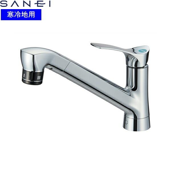 SANEI シングル混合栓(ファインバブル付) 寒冷地用 K87121ET6JK SANEI シングル混合栓(ファインバブル付) 寒冷地用 K87121ET6JK