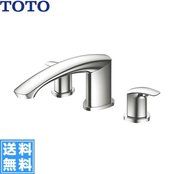 TOTO 台付2ハンドル混合水栓(埋込、整流、共用) TBG09201J (水栓 TOTO 台付2ハンドル混合水栓(埋込、整流、共用) TBG09201J (水栓