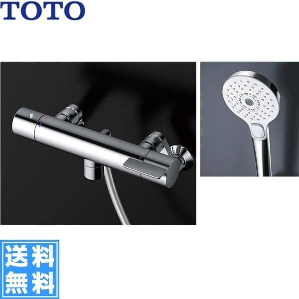 TOTO 壁付サーモスタット混合水栓(コンフォートウエーブ3モード TOTO 壁付サーモスタット混合水栓(コンフォートウエーブ3モード