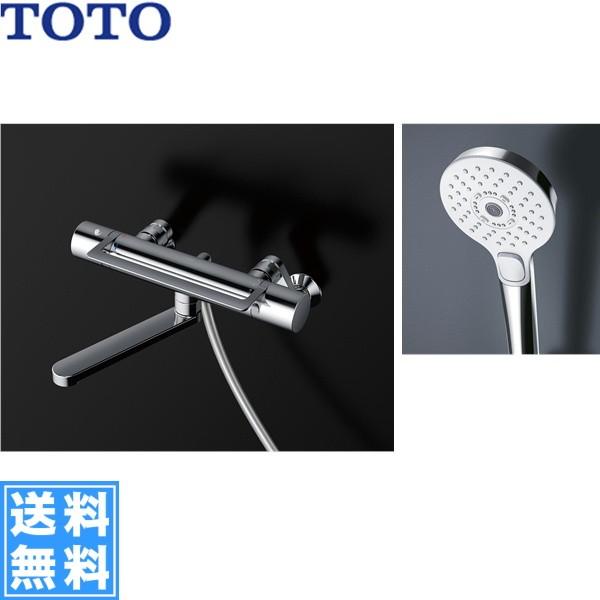 TOTO 壁付サーモスタット混合水栓(コンフォートウエーブ3モード TOTO 壁付サーモスタット混合水栓(コンフォートウエーブ3モード