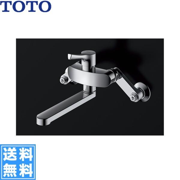 TOTO 壁付シングル混合水栓(エコシングル、共用) TKS05315J (水 TOTO 壁付シングル混合水栓(エコシングル、共用) TKS05315J (水