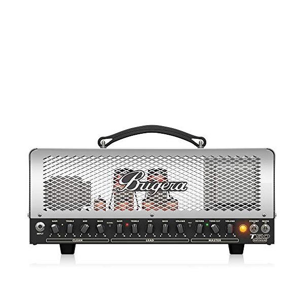 爆買い価格 Bugera 50w 2ch ケージスタイル チューブ ヘッドアンプ T50 Infinium 国内 一番人気モデル