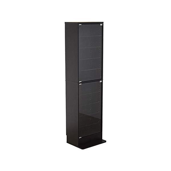 コレクションラック Palace-パレス- フィギュア ケース 深型ハイタイプ ダークブラウン PLC-D-485-DBR