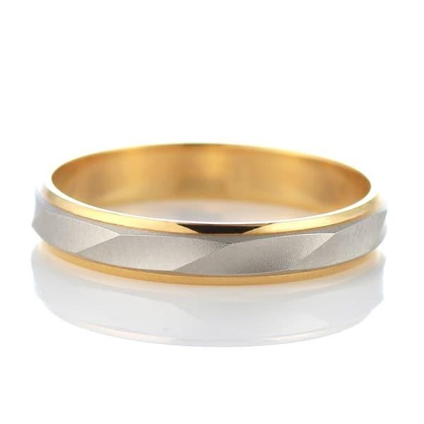 結婚指輪 マリッジリング ペアリング プラチナ K18 ゴールド オーダー :J105-060006:allアル - 通販 - Yahoo!ショッピング
