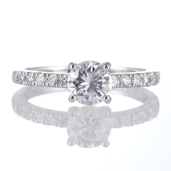 ダイヤモンド　プラチナ　リング １カラット ダイヤモンド リング プラチナ ダイヤモンドリング 1カラット オーダー