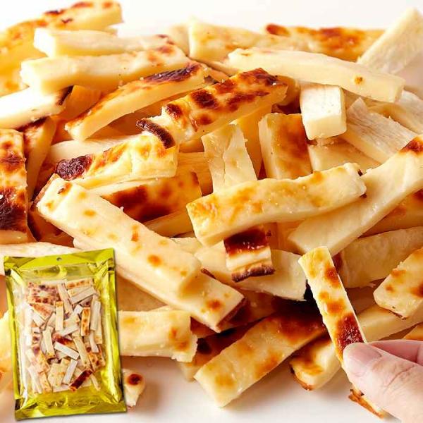 やみつきの濃厚おつまみ!北海道産チェダーチーズたっぷり使用 焼きたらチーズ300g