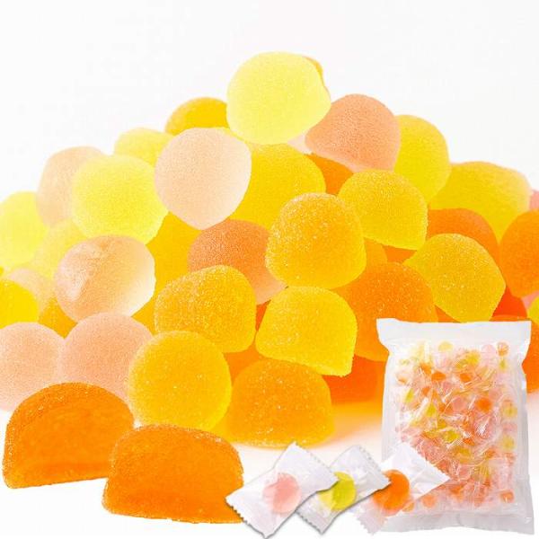 屋久島産フルーツ果汁使用  お徳用 屋久島フルーツのペクチンゼリー3種500g(パッションフルーツ、たんかん、すもも)