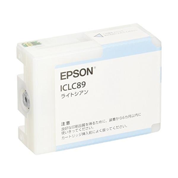 EPSON 純正インクカートリッジ ICLC89 ライトシアン