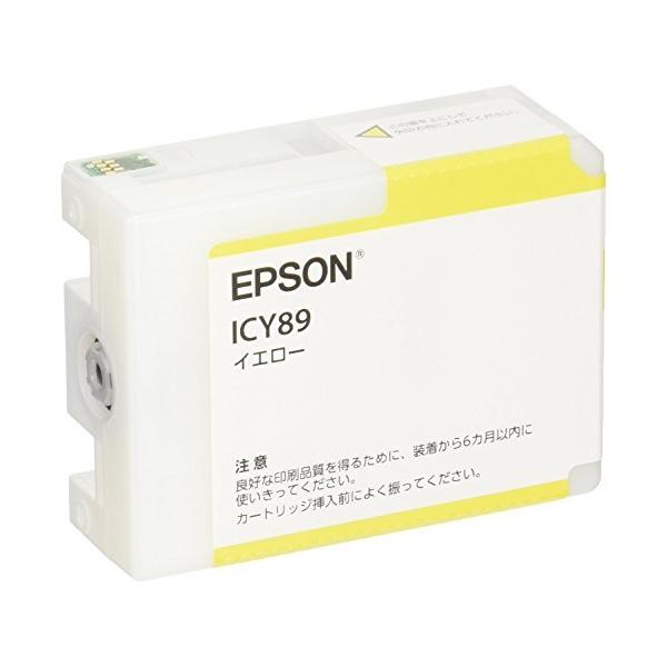 EPSON 純正インクカートリッジ ICY89 イエロー