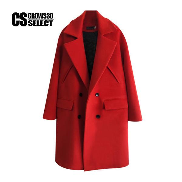 赤いダブルブレストロングコート ZARA（ロングコート ・ レッド/赤色系）のフリマアイテム一覧