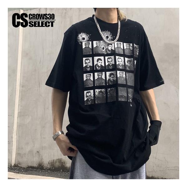 新品・未使用】半袖Tシャツ 黒 韓国コーデ ゴシック XL ゆったり