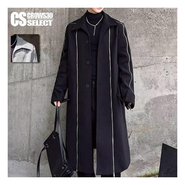 MOVB チェスターコート alleglo0921_a-3-longzip-coat