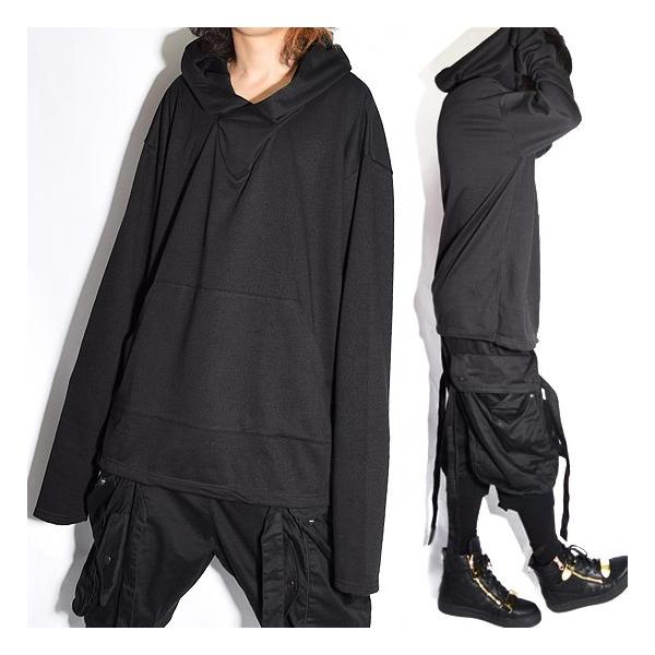 パーカー メンズ ロング丈 ロングtシャツ 変形 ロンt ブラック 黒 萌え袖 大きいサイズ 個性的 ホスト V系 ビジュアル系 モード系 Buyee Buyee 提供一站式最全面最專業現地yahoo Japan拍賣代bid代拍代購服務 Bot Online